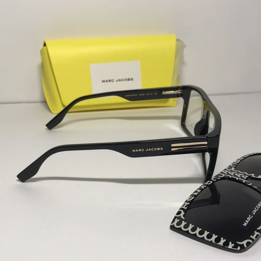 Marc Jacobs Black and White Sunglasses MARC 672/CS